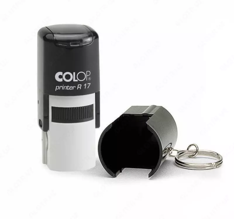 Штемпельная оснастка для круглой печати "Colop" Printer R17, d 17 мм (Арт. - 103603) Черная