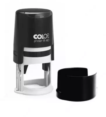 Штемпельная оснастка для круглой печати "Colop" Printer R40N, d 41.5 мм (Арт. - 134834) Черная