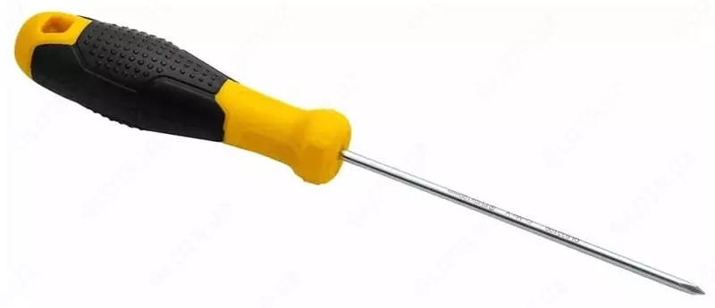Отвертка (крестовая) "Deli Tools", PH1x100 мм (Арт.-EDL635100)