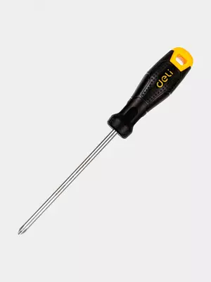 Отвертка (крестовая) "Deli Tools", PH2x125 мм (Арт.-EDL626125)