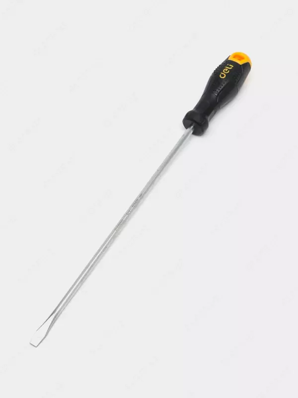 Tornavida (tekis bosh) "Deli Tools", SL6x250 mm (Art.-EDL6262501)