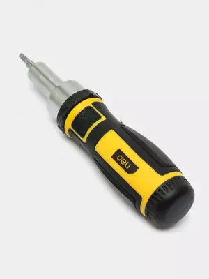 Набор прецизионных отверток "Deli Tools", SL/PH/Н/Т/Y, 65 шт., пласт. бокс (Арт.- EDL3565)