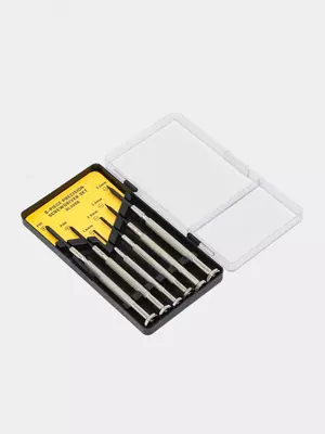 Набор прецизионных отверток "Deli Tools", SL/PH, 6 шт., пласт. бокс (Art.- EDL3206)