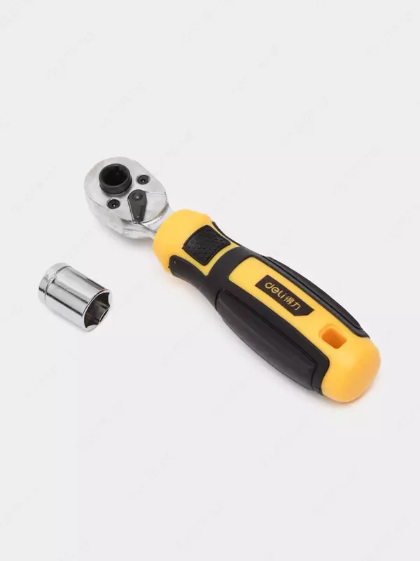 Nozik tornavidalar to'plami "Deli Tools", SL/PH/H/T/Y, 75 dona, plastmassa. quti (modda - DL3575)