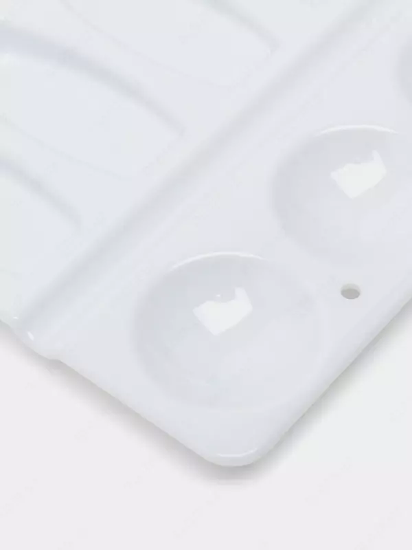 Палитра пластиковая (прямоугольная) "Мульти-Пульти" , 10 ячеек (Арт. - ПА06МП)