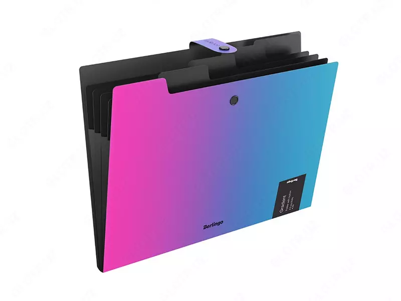 “Berlingo” Radiance kartoteka-papka, ko‘k pushti rangda.