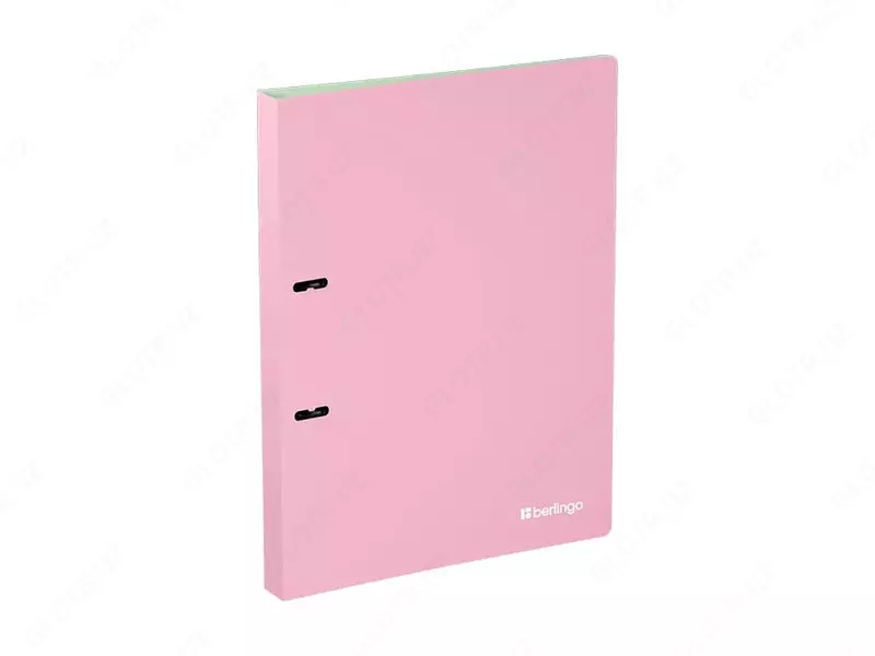 Пластиковая папка для документов "Berlingo" Haze, 2 D-кольца., 24 мм, А4, 600 мкм, внутр. карман (Арт. - RB4_2D925) Ассортимент