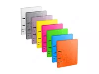 Пластиковая папка для документов "Berlingo" Neon+Metallic+DoubleWhite