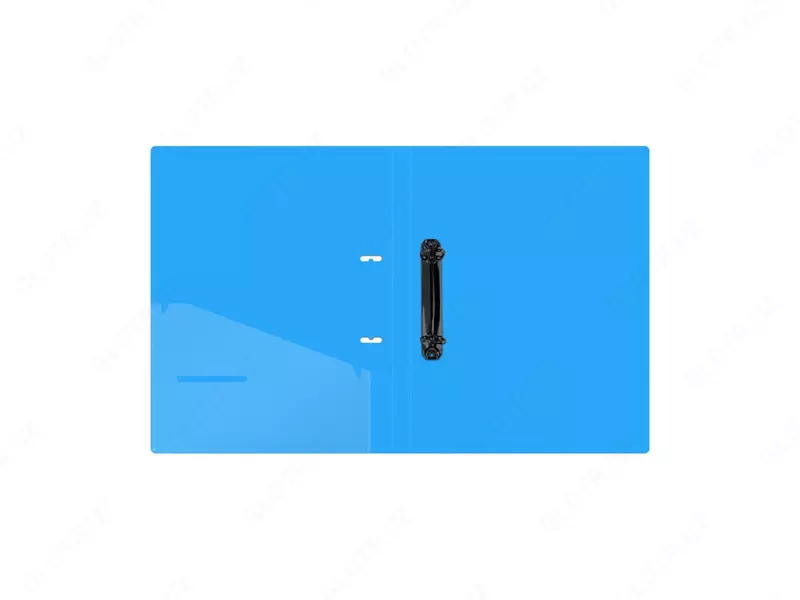 Пластиковая папка для документов "Berlingo" Neon+Metallic+DoubleWhite, 2 D-кольца., 24 мм, А4, 1000 мкм, внутр. карман (Арт. - RB4_2D398) Ассортимент