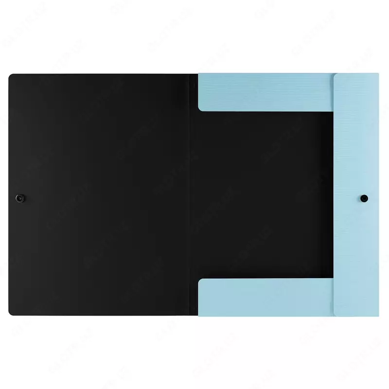 Пластиковая папка для документов "Berlingo" Instinct, А4, 600 мкм, застежка-кнопка (Арт. - FBt_A4510) Аквамарин