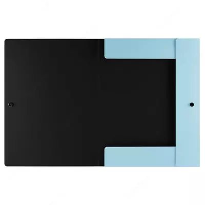 Пластиковая папка для документов "Berlingo" Instinct, А4, 600 мкм, застежка-кнопка (Арт. - FBt_A4510) Аквамарин