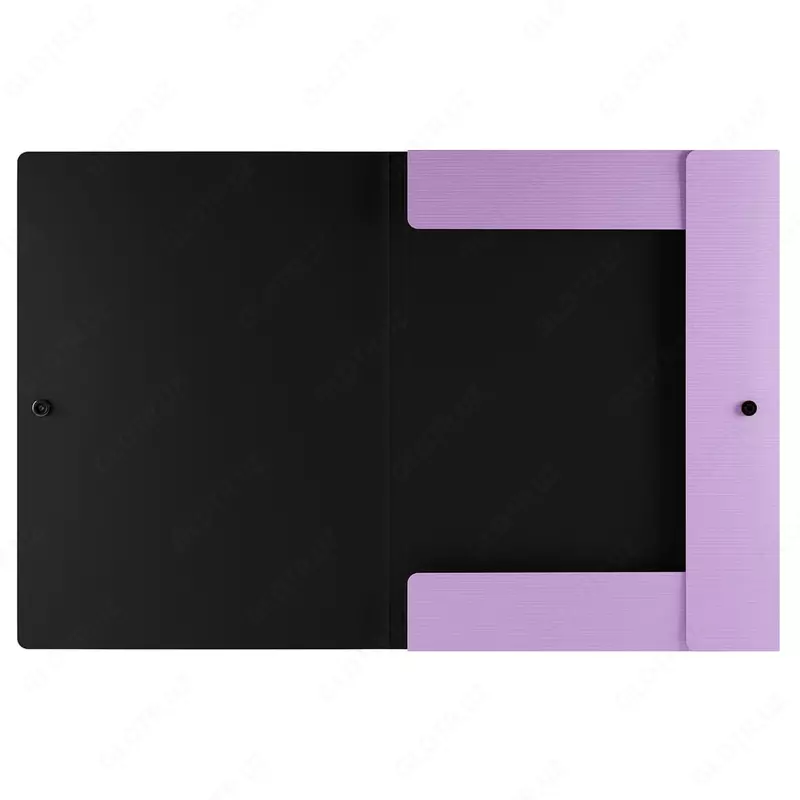 Пластиковая папка для документов "Berlingo" Instinct, застежка-кнопка Лаванда.