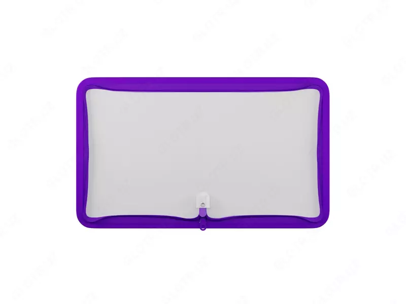 Hujjatlar uchun plastik papka "Berlingo" Flower Art, A5+, 600 mikron, fermuar (Art. - ZF5_A5S20) Rang. turli xil