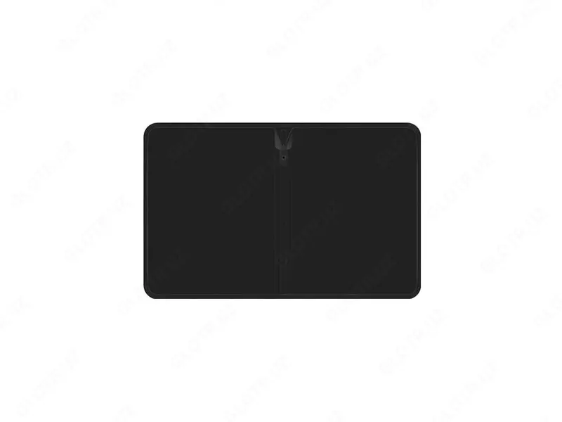 Пластиковая папка для документов "Berlingo" Radiance,застежка-молния голубая-розовая