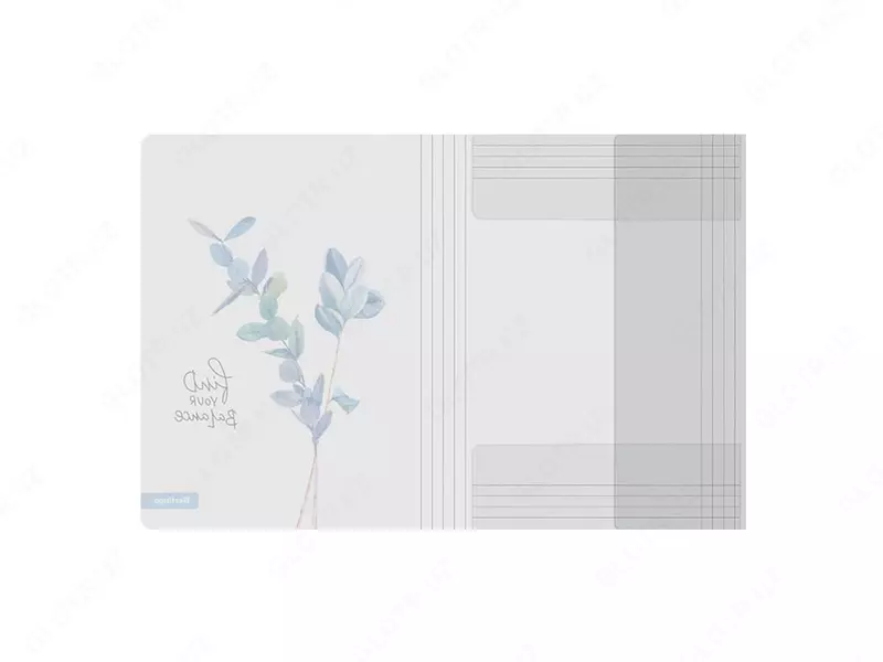 Пластиковая папка для документов "Berlingo" Eco XS, А4, 600 мкм, застежка-резинка (Арт.- FB4_A4802) Цв. ассорти