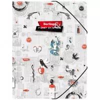 Пластиковая папка для документов "Berlingo" First in Space