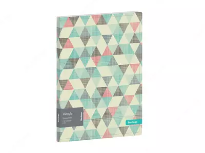 Hujjat papkasi "Berlingo" Uchburchak, 10 qo'shimchalar, A4, 17 mm, 600 mikron, ichki. karm. (Art.- DB4_10201) Rang turli xil