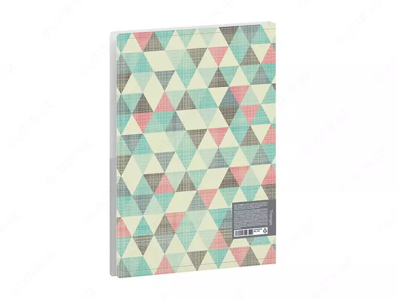 Hujjat papkasi "Berlingo" Uchburchak, 10 qo'shimchalar, A4, 17 mm, 600 mikron, ichki. karm. (Art.- DB4_10201) Rang turli xil