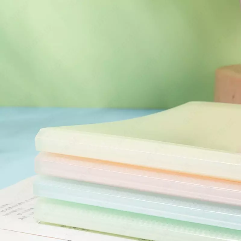 Hujjatlar uchun plastik papka "Deli" 40 varaq, A4, 21 mm, 500 mikron (Art. - 306-40-PQ) Assortiment