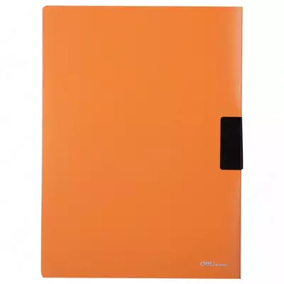 "Deli" Vivid, A4, 310 x 220 x 150 mm, 30 varaqni yopishtirish uchun klipli papka. (m.- 38964) Assortiment