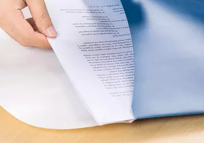 Пластиковая папка-конверт на кнопке "Deli" А4, 1 отд., 333 х 231 мм, 180 мкм (Арт.- 763-EF) Ассортимент