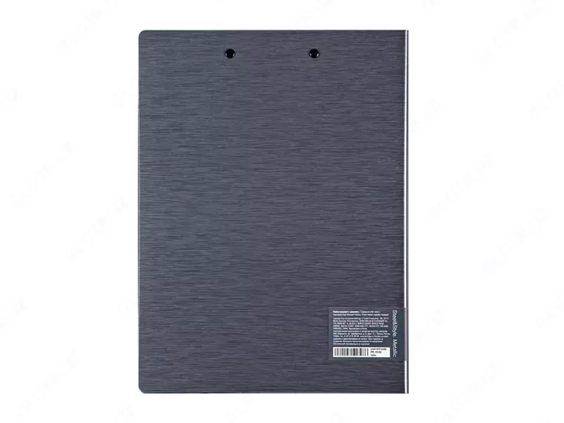 Папка-планшет (с верхним зажимом) "Berlingo" Steel&Style, серебристый металлик