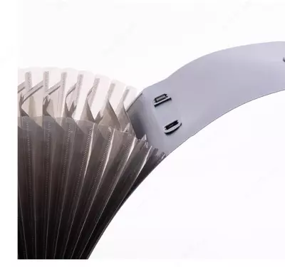 Пластиковая папка-портфель для документов "Deli" Ixuni, синяя