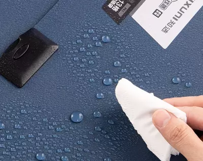 Пластиковая папка-портфель для документов "Deli" Ixuni, синяя