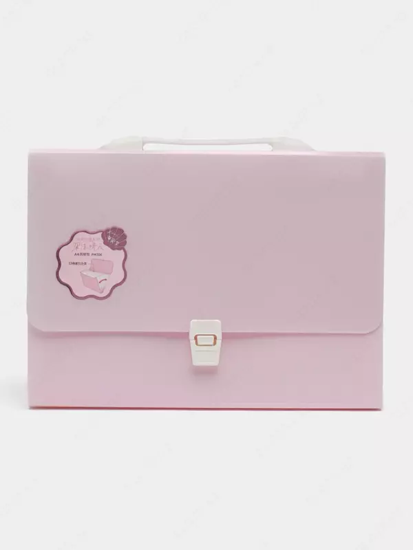 Пластиковая папка-портфель для документов "Deli" 13 отд., 350 х 270 х 45 мм, заст. замок (Арт.- 306-PM) Ассортимент