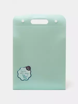 Пластиковая папка-портфель для документов "Deli" 13 отд., 350 х 270 х 45 мм, заст. 2 кнопки (Арт.- 323-PM) Ассортимент