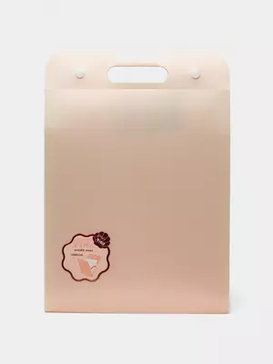 Пластиковая папка-портфель для документов "Deli" 13 отд., 350 х 270 х 45 мм, заст. 2 кнопки (Арт.- 323-PM) Ассортимент