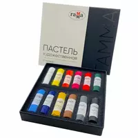 Упаковка пастельных сухих мелков "Гамма" Базовые тона
