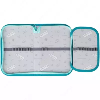 Детский пенал "ArtSpace" Yahoo, 1+1 доп. отд, 200 х 130 мм, текстиль (Арт. - ПТ1_49673) Цв. ассорти