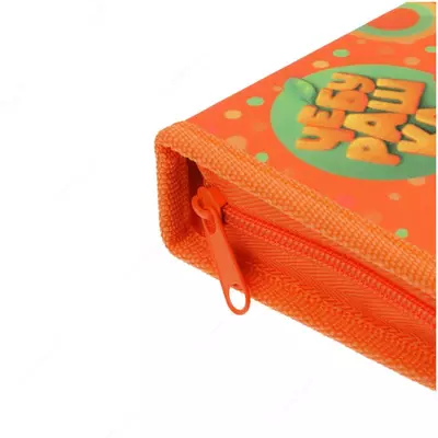 Детский пенал "Мульти-Пульти" Чебурашка, 1+2 доп. отд, 210 х 130 мм, текстиль/картон (Арт. - ЧБТ_53176) Цв. ассорти