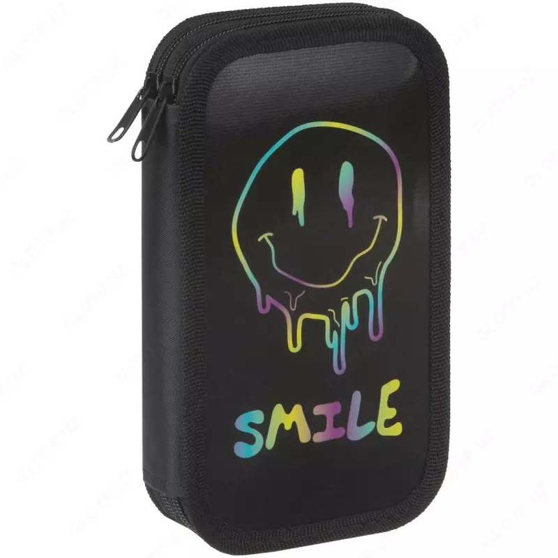 Детский пенал "ArtSpace" Dark smile, 2 отд, 190 х 105 мм, ламинир. картон (Арт. - ПК2_59967) Цв. ассорти