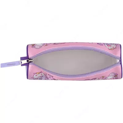 Пенал - тубус для канцтоваров "ArtSpace" Funny, 1 отд., 210 х 80 мм, полиэстер (Арт.- Sch_57534) Цв. ассорти