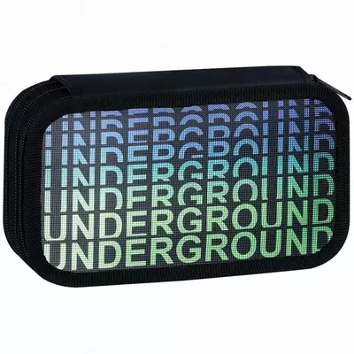 Школьный пенал "ArtSpace" Unique, 3 отд, 190 х 110 мм, ламинир. картон (Арт. - ПК3_43829) Цв. ассорти