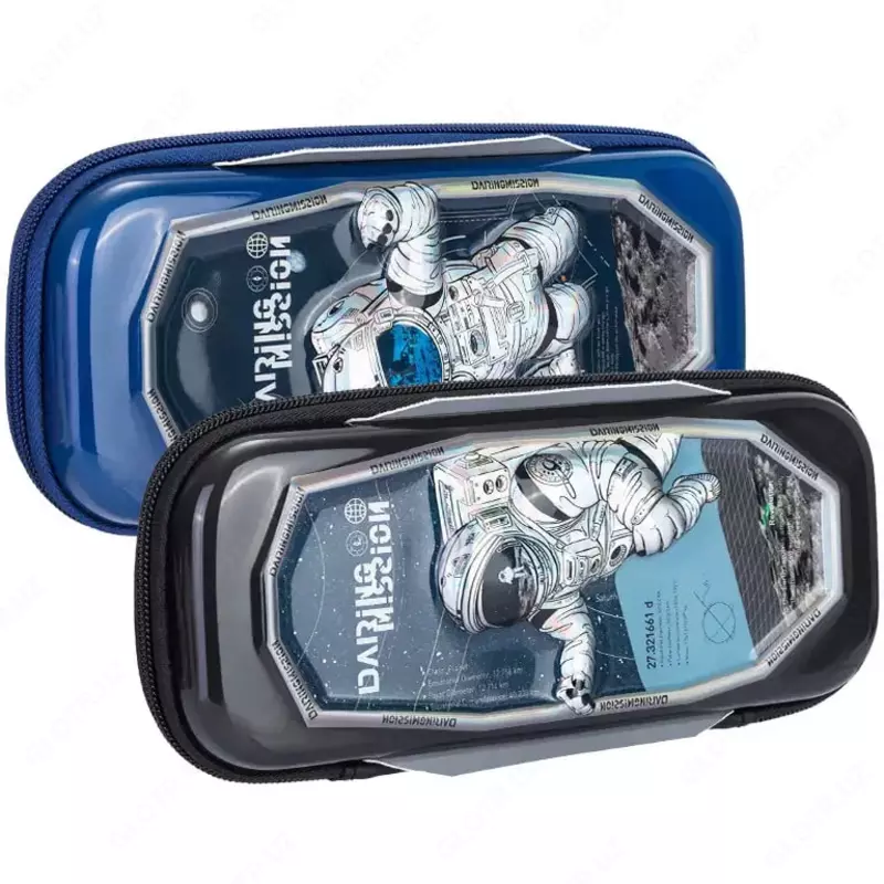 Qalam qutisi - ish yuritish qutisi (3D effekti) "Deli" Daring Mission, 2+1 qo'shing. alohida, 235 x 105 x 54 mm, EVA (Art. - 67115) Assortiment