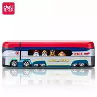 Metall uch darajali qalam qutisi "Deli" Avtobus