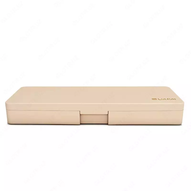 Maktab qalam qutisi (to'rtburchaklar) "Deli" Linfini, 1 bo'lim, 195 x 65 x 25 mm, plastmassa (Art. - 8328) Assortiment