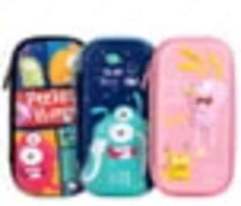 Qalam qutisi - ish yuritish qutisi (3D effekti) "Deli" Dreams, 2 alohida, 235 x 105 x 54 mm, EVA (Art. - 114-BC) Assortiment