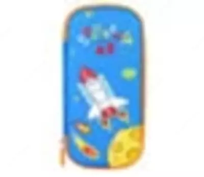 Пенал - футляр для канцтоваров (3D эффект) "Deli" Space, 2 отд., 235 х 105 х 54 мм, EVA (Арт.- 115-BC-E21) Ассортимент