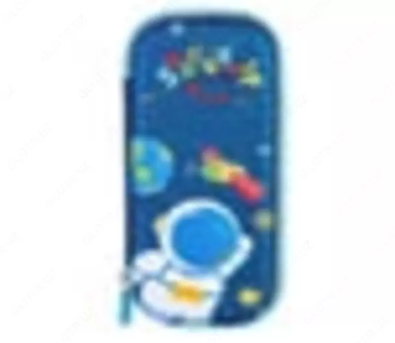 Пенал - футляр для канцтоваров (3D эффект) "Deli" Universe Space, 2 отд., 235 х 105 х 54 мм, EVA (Арт.- 115-BC-E32) Ассортимент