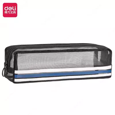 Maktab qalam qutisi (to'rtburchaklar) "Deli" 1 bo'lim