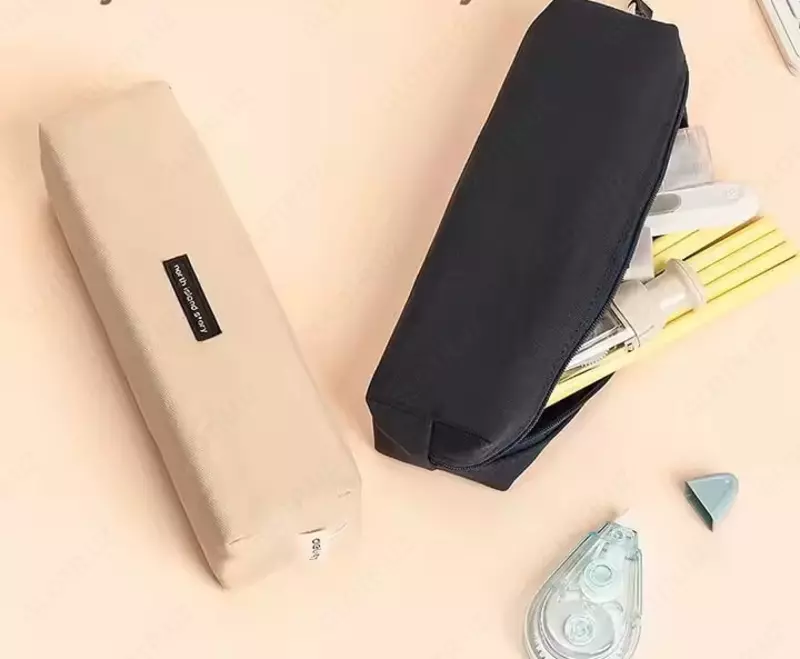 Пенал для канцтоваров (прямоугольный) "Deli" North Island Story, 1 отд., 200 х 80 х 55 мм, полиэстер (Арт.- 245-BC) Ассортимент