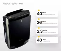 Очиститель воздуха Panasonic F-VXR50R-K - 8 369 900 сум