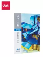Альбом для рисования маркерами Deli EC364 A4  50 л.  75 г/м² Арт - 364-EC