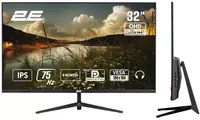 Монитор 2E 31.5 D3224B 2xHDMI  DP  IPS  2560x1440  75Hz  5ms  FreeSync