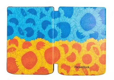 Чехол PocketBook 629_634 Shell, sunflower print