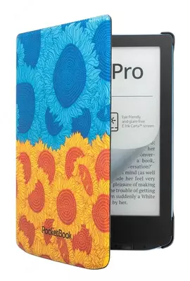 Чехол PocketBook 629_634 Shell, sunflower print